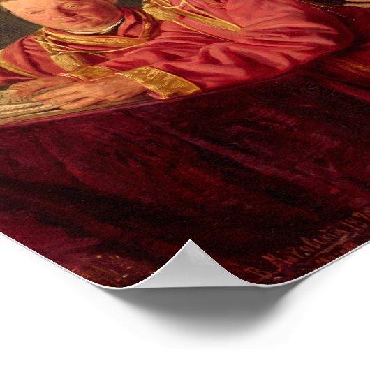 Kirchenchester 1870 poster (Ecke)