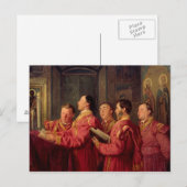 Kirchenchester 1870 postkarte (Vorne/Hinten)