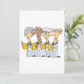 Kirchenchor Einladung (Stehend Vorderseite)