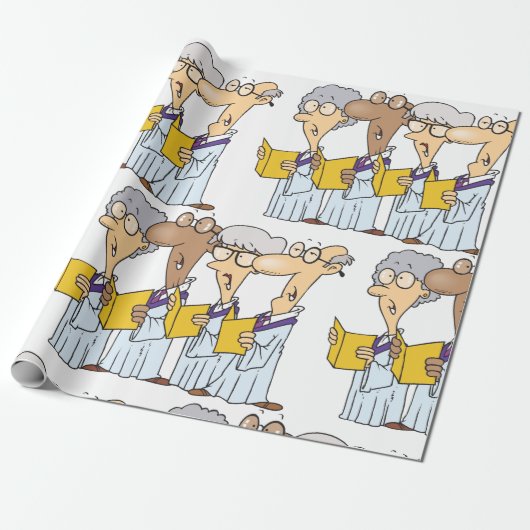 Kirchenchor Geschenkpapier (Ungerollt)