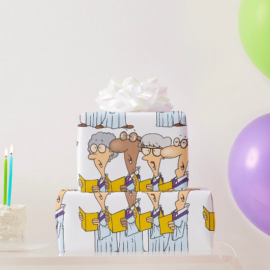 Kirchenchor Geschenkpapier