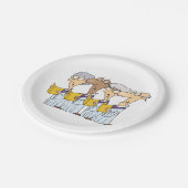 Kirchenchor Pappteller (Schrägansicht)