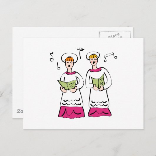 Kirchenchor Postkarte (Vorne/Hinten)