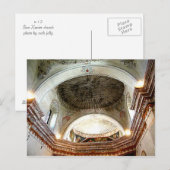 Kirchendecke San Xavier Postkarte (Vorne/Hinten)