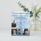 Kircheneinladung personifizieren einladung (Stehend Vorderseite)