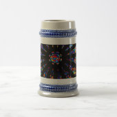 Kirchenfarbene Glasfenster Bierglas (Mittel)