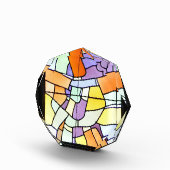 Kirchenfenster Botterens FR Suisse Fotoblock (Rechts)