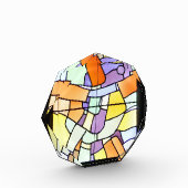 Kirchenfenster Botterens FR Suisse Fotoblock (Links)