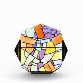 Kirchenfenster Botterens FR Suisse Fotoblock (Vorderseite)