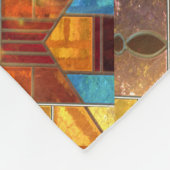 Kirchenfenster Fleecedecke (Ecke)