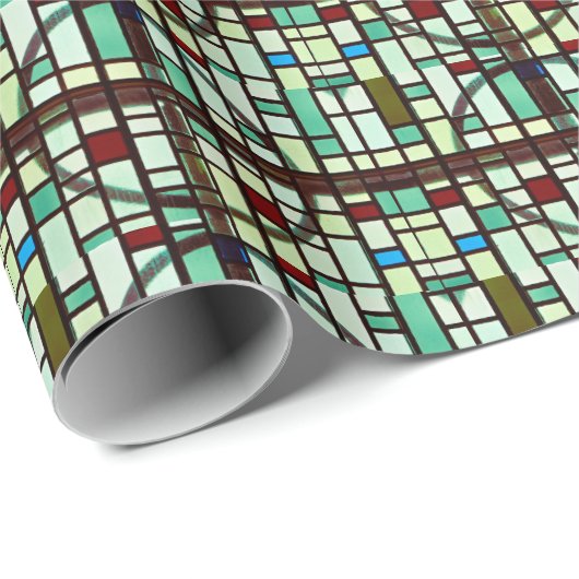 Kirchenfenster Geschenkpapier (Rolleneckpunkt)
