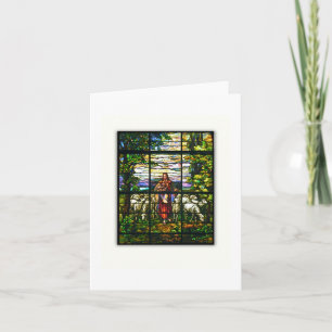 KIRCHENFENSTER - Guter Hirte Karte