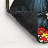 Kirchenfenster La Roche FR Suisse Mousepad (Ecke)