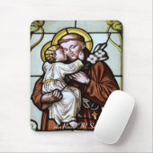 Kirchenfenster La Roche FR Suisse Mousepad (Mit Mouse)