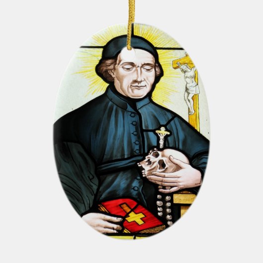 Kirchenfenster la Roche FR Suisse Ornament (Vorne)