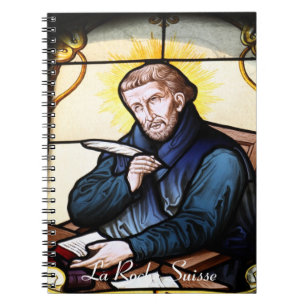 Kirchenfenster La Roche Suisse Nootbook Notizblock