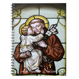 Kirchenfenster La Roche Suisse Nootbook Notizblock