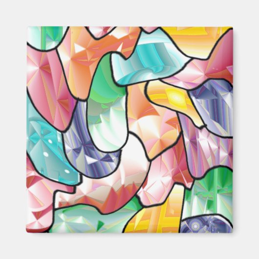 Kirchenfenster Magnet (Vorne)