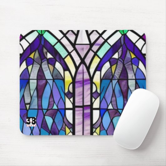 Kirchenfenster Mousepad (Mit Mouse)
