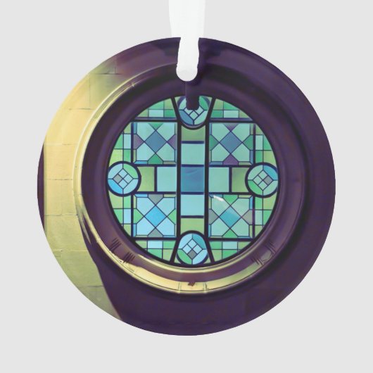 Kirchenfenster Ornament (Rückseite)