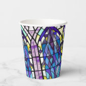 Kirchenfenster Pappbecher (Rückseite)