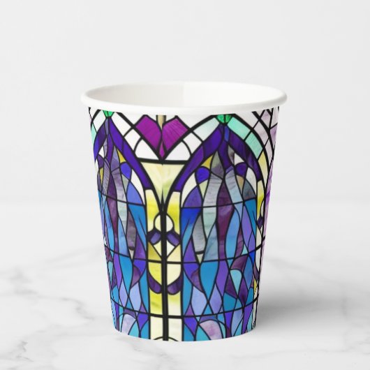 Kirchenfenster Pappbecher (Links)