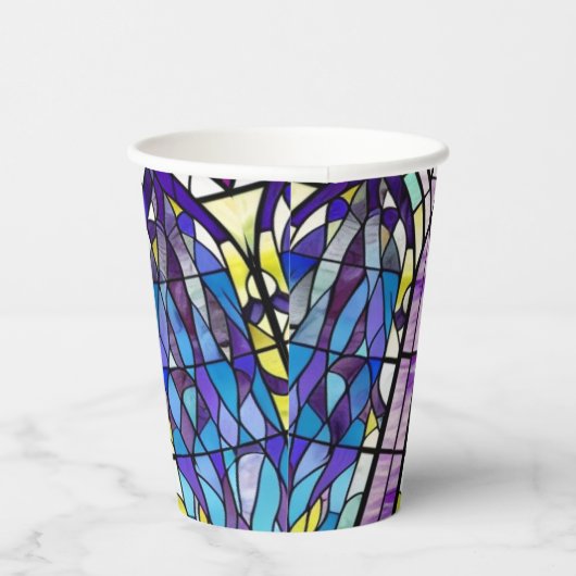 Kirchenfenster Pappbecher (Rechts)