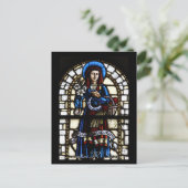 Kirchenfenster Postkarte (Stehend Vorderseite)