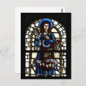 Kirchenfenster Postkarte (Vorne/Hinten)