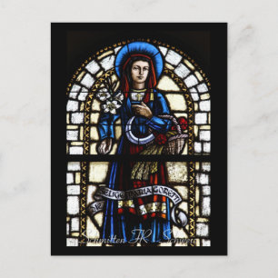 Kirchenfenster Postkarte