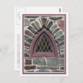 Kirchenfenster Postkarte (Vorne/Hinten)