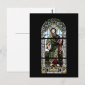 Kirchenfenster Postkarte (Vorne/Hinten)