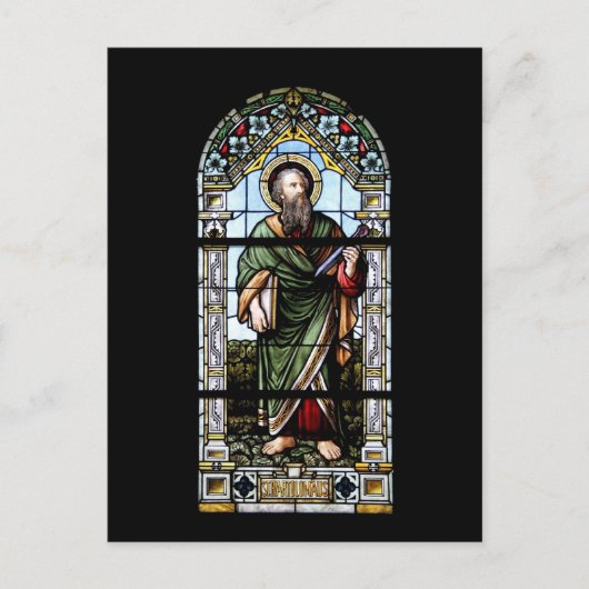 Kirchenfenster Postkarte (Vorderseite)