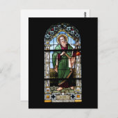 Kirchenfenster Postkarte (Vorne/Hinten)