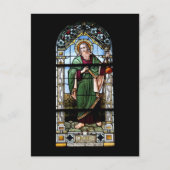 Kirchenfenster Postkarte (Vorderseite)