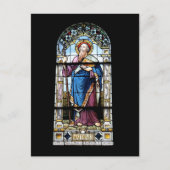 Kirchenfenster Postkarte (Vorderseite)