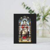 Kirchenfenster Postkarte (Stehend Vorderseite)