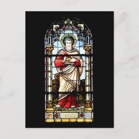 Kirchenfenster Postkarte (Vorderseite)