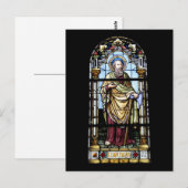 Kirchenfenster Postkarte (Vorne/Hinten)