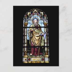 Kirchenfenster Postkarte