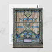 Kirchenfenster Postkarte (Vorne/Hinten)