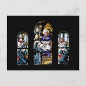 Kirchenfenster Postkarte (Vorderseite)