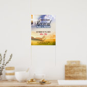 Kirchengeehrter Dienst Revival Poster (Küche)