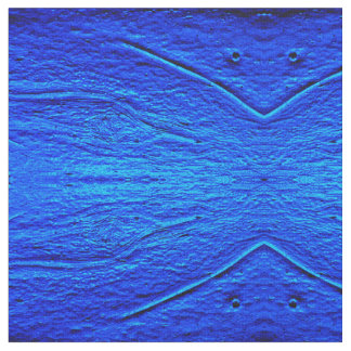 Kirchenglas in blau stoff