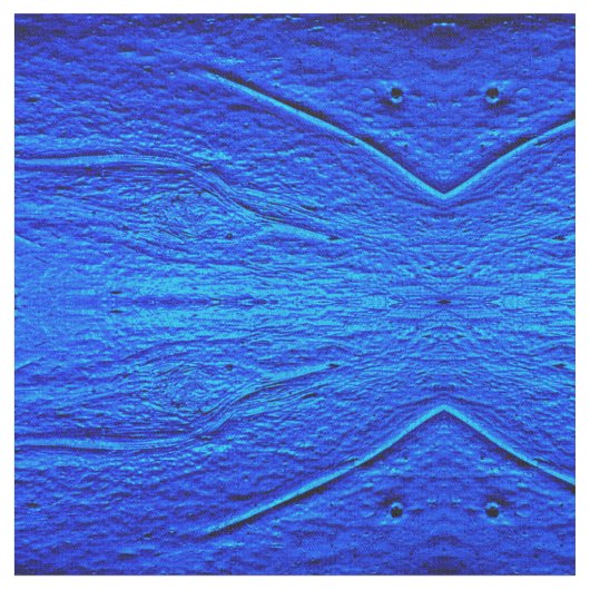 Kirchenglas in blau stoff (Nahaufnahme)