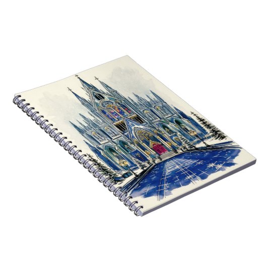 KirchenIllustration Notizblock (Rechte Seite)