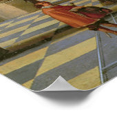 Kircheninnenraum Poster (Ecke)