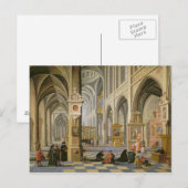 Kircheninnenraum Postkarte (Vorne/Hinten)