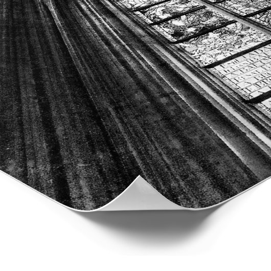 Kircheninnere Poster (Ecke)