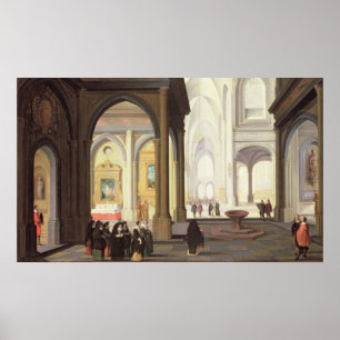 Kircheninneren Poster